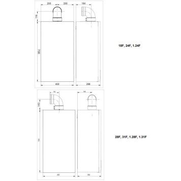 Газовый настенный котел Baxi ECO Life 1.31F одноконтурный (7814108)-4