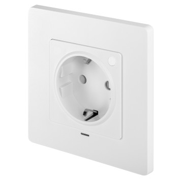 Розетка умная встраиваемая HOMMYN zigbee RKNWOZ01W-1