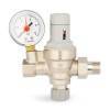 Клапан VARMEGA подпиточный 1/2, мембранный, с манометром, VM23001