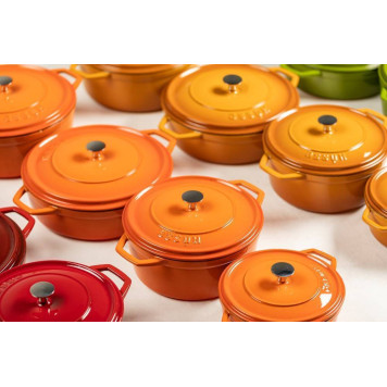 Глубокая кастрюля HS Y DT 20 ORANGE-4