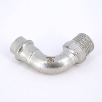 Угол Н-пресс IBP 15 х 1/2 нержавеющая сталь-2