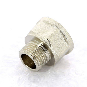 Переходник НВ никелированный UNI-FITT 3/8x1/2