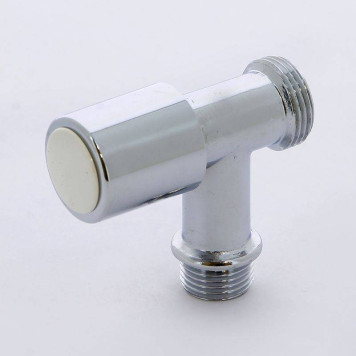 Вентиль угловой для стиральных машин хромированный ITAP 1/2 х3/4-3