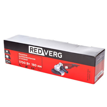 Машина шлифовальная угловая REDVERG RD-AG170-180S-5