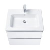 Roca The Gap Тумба подвесная 60x45x51см, с 2 ящиками, цвет: белый. A857397806
