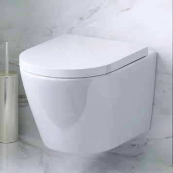 IS90151.741701 Инсталляция с подвесным унитазом FlashClean с сиденьем микролифт и клавишей