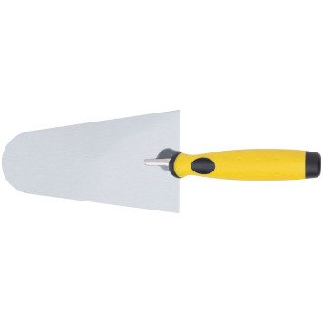 Мастерок нержавеющий, мягкая ручка, Профи, бетонщика 180 мм-3