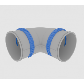 Отвод 90° Flexag FL75-PP90