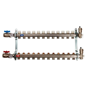 Коллектор STOUT из нержавеющей стали в сборе без расходомеров 10 выходов SMS 0912 000010