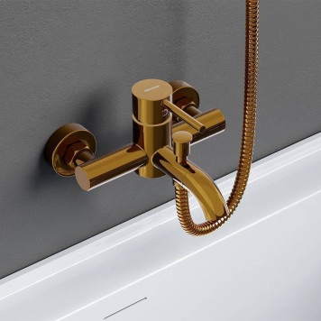 361000600 Смеситель для ванной и душа, золото-2
