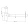 Newform X-STEEL 316 Сифон для раковины под донный клапан, L=300 мм цвет: INOX. 244X.50.050
