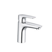 Kludi 34 292 0575 PureSolid Смеситель для раковины 100 мм, гладкий, 7 л/мин 342920575