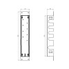 Carimali Короб для установки термостатического смесителя на 4 выхода. KIT00040