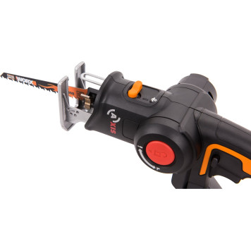 Лобзик аккумуляторный-сабельная пила WORX Axis WX550.9, 20В, без АКБ и ЗУ-7