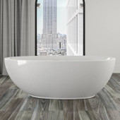 Knief Lounge Ванна отдельностоящая 185x95x63.5cм, со слив-переливом, цвет: белый . 0100-091-06,  0100-089-06