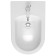 Duravit Me by Starck Биде подвесное 57х37см., с 1 отв. под смеситель, с креплением, цвет: белый. 2288150000