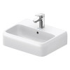 Duravit Qatego Раковина 45х35х12.5см., подвесная, без отв., цвет: белый. 0746450000