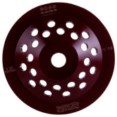 Чашка алмазная  шлифовальная двурядная MESSER BG/M 180D-5.5T-7.8W-22.2