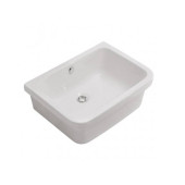 Globo Lavabi d apos;arredamento Раковина IRIS, 60х46х22см, без отв-я под смеситель, цвет: белый. VA044.BI*0