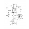 Start Edge Смеситель однорычажный для раковины, DN 15 L-Size (23776001).