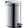 AQ4992CR корзина для мусора с педалью, 8л, полир. хром AQ4992CR