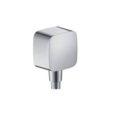 Hansgrohe Fixfit шланговое подсоединение c защитой, цвет: хром. 26457000