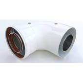 Угол 90° Ø80/125mm (м-п) (ст.арт. CE.00.67 H)