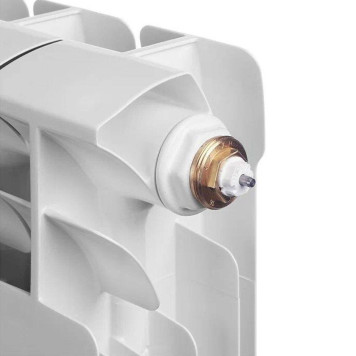 Rifar Monolit Ventil 500 6 секций, нижнее правое подключение (белый)-3