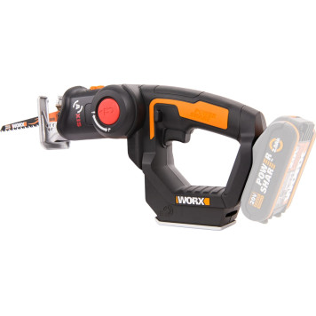 Лобзик аккумуляторный-сабельная пила WORX Axis WX550.9, 20В, без АКБ и ЗУ-6
