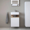 Duravit Qatego Раковина 45х35х12.5см., подвесная, без отв., цвет: белый. 0746450000
