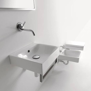 Kerasan Cento раковина 40х35см., подвесная, без отв., цвет: белый-2