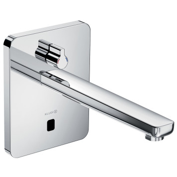 Kludi 38 400 05 Zenta E ИК электроника для раковины 240 мм, настен., с рег t°, 230/6 V, (вне. м. ч.)