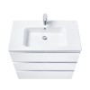 Roca The Gap Тумба подвесная 80x45x74см, с 3 ящиками, цвет: белый. A857406806