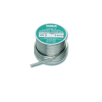 Припой мягкий Sanha 250 гр. S-Sn97Cu3 Нр.3, 3,0 мм