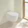 VilleroyBoch Avento Унитаз 37х53х31см.,подвесной, безободковый, в комплекте сиденье SlimSeat с микролифтом, цвет: альпийский белый. 5656RS01
