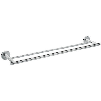 HG 41 712 000 Logis Universal Держатель для полотенца двойной L=600 мм, латунь