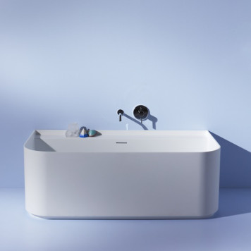 Laufen Sonar Ванна 160x81.5х46см, пристенная, с слив-переливом, материал: композит, цвет: белый. 2.2034.7.000.000.1-5