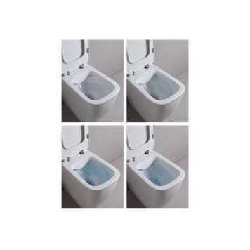 Artceram A16 Унитаз 36х52см., подвесной, saniglaze, с креплениями, цвет: белый матовый-1