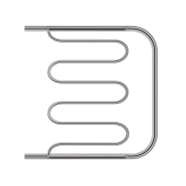 Полотенцесушитель водяной Primoclima Astra Л water Inox 6060 PCAstraЛWInox6060