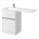 1A2359K1LH010 Набор: 1A235901LH010 Тумба-умывальник Лондри 60/ 1A72843KLH01L Раковина Лондри 120 левая, бел. 1A2359K1LH010
