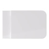 Alice Hide Square Унитаз 55х35см., подвесной, безободковый, с сиденьем и крышкой с микролифтом, с набором для крепления, цвет: белый глянцевый. 31210101SET