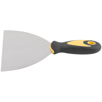 Шпатель, нерж.сталь, прорезиненная ручка 6 (150 мм)-4
