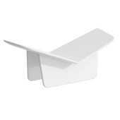 Laufen Home collection Керамическая подставка для книг 34.5x14.5x12.5/13см., LIBRO, настольная, цвет: белый. 8.7777.8.000.000.1