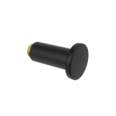 AQ4001MB ВЕГА крючок, матовый черный AQ4001MB