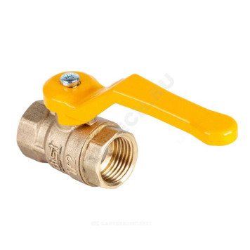 Кран шар лат газ Стандарт Ду20 Ру40 м/м полн рыч Dist 412Р-4