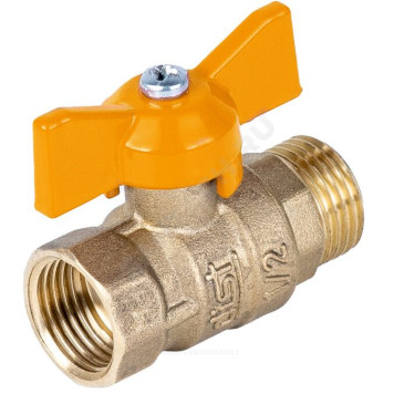 Кран шар лат газ Стандарт Ду20 Ру40 м/р полн баб Dist 422Б