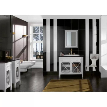 VilleroyBoch Hommage Унитаз 37х60х34.5см., подвесной, CeramicPlus, цвет: альпийский белый. 6661B0R1-7