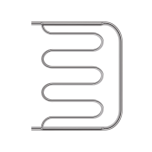 Полотенцесушитель водяной Primoclima Astra Л water Inox 6050 PCAstraЛWInox6050