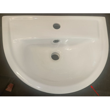 SaleGustavsberg1125000101 Nordic Раковина 500х360х162 мм, с отв. под смеситель, с отв. перелива Sale1125000101_374