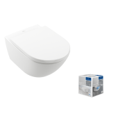 Унитаз, Villeroy Boch, Subway 3.0, подвесной, шгв 370-560-360, цвет-альпийский белый, комбинированная упаковка